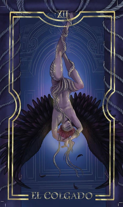 Anverso carta del tarot