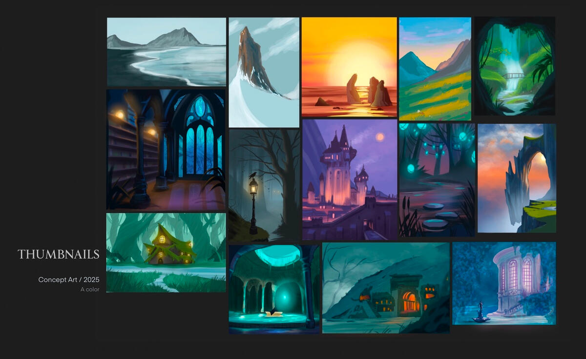 Thumbnails a color